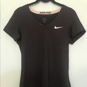 Nike Pro Core V-Neck Women’s Athletic Top